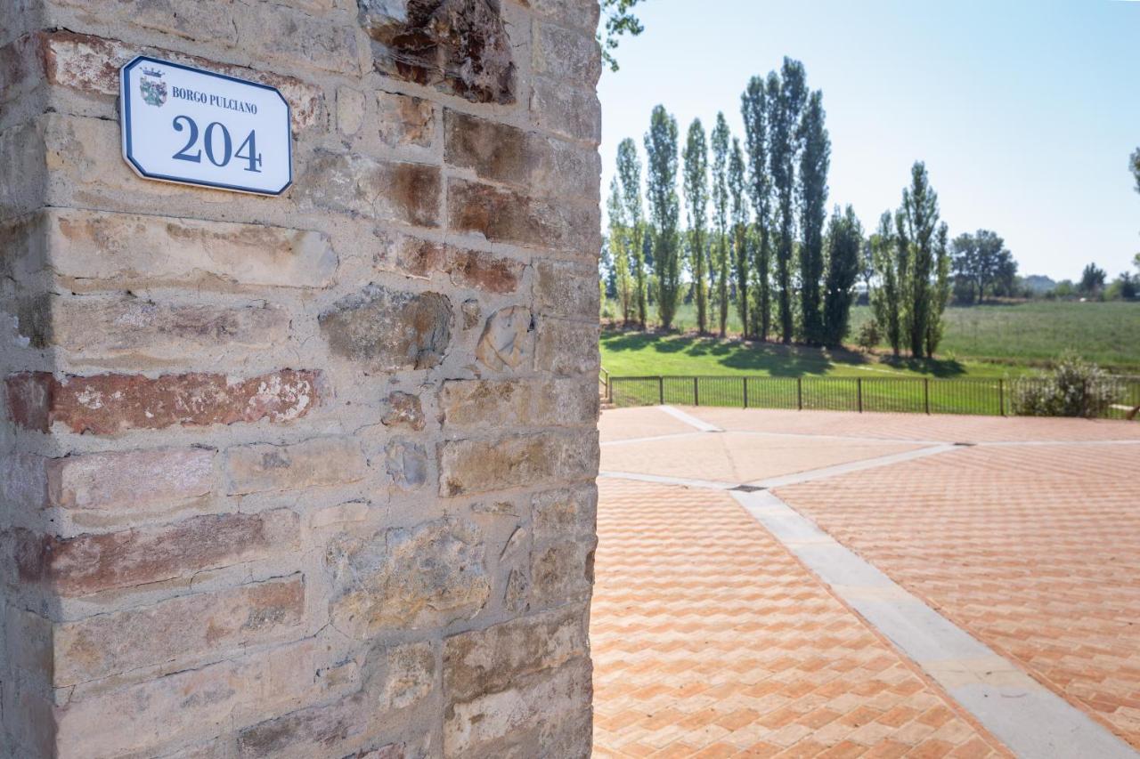 Gh Borgo Pulciano Agriturismo Montone  Exteriér fotografie